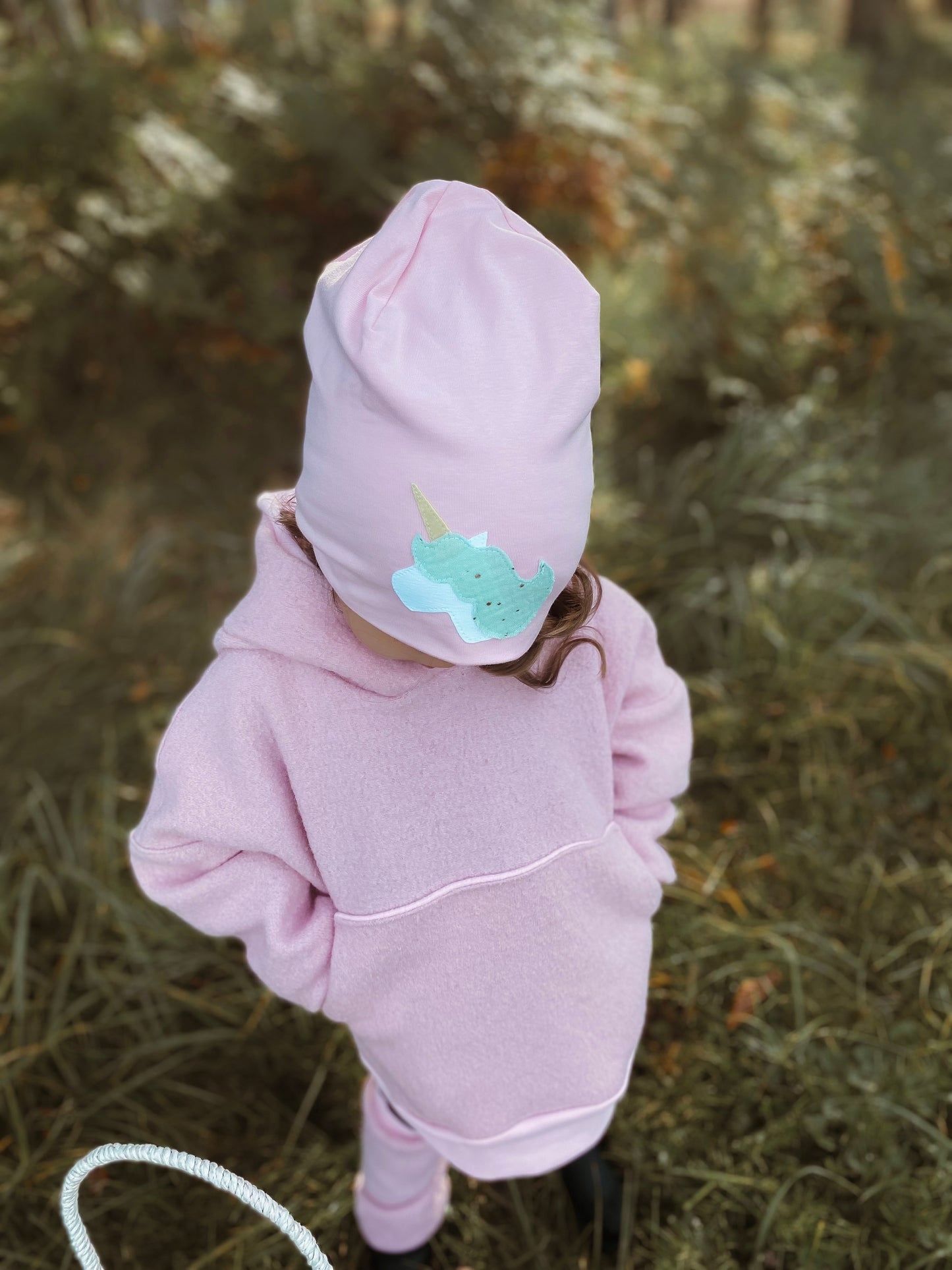 Oversized Windbreaker | Einhorn | 100% Schurwolle Schafwolle