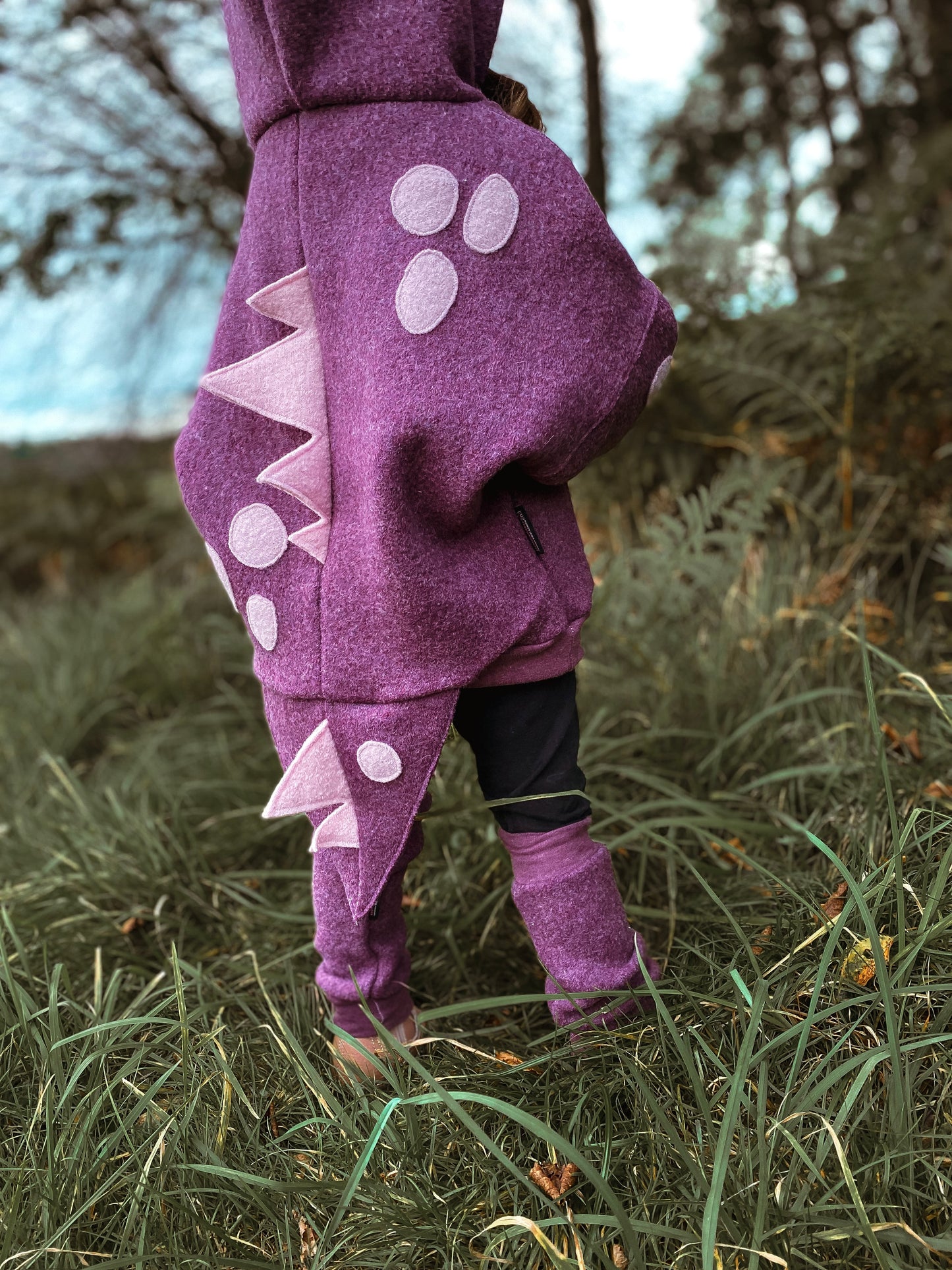 Oversized Windbreaker | Dino | 100% Schurwolle