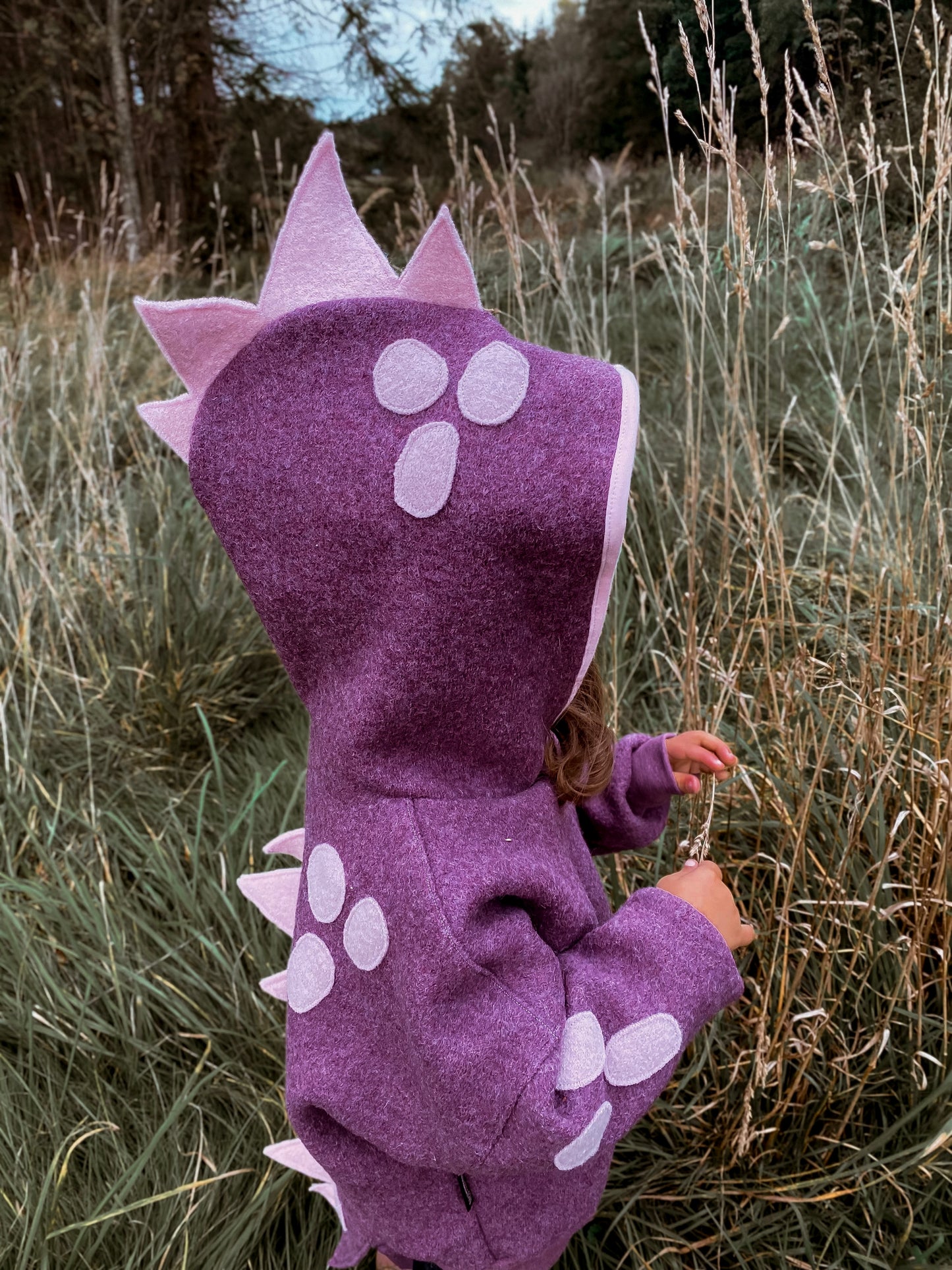 Oversized Windbreaker | Dino | 100% Schurwolle