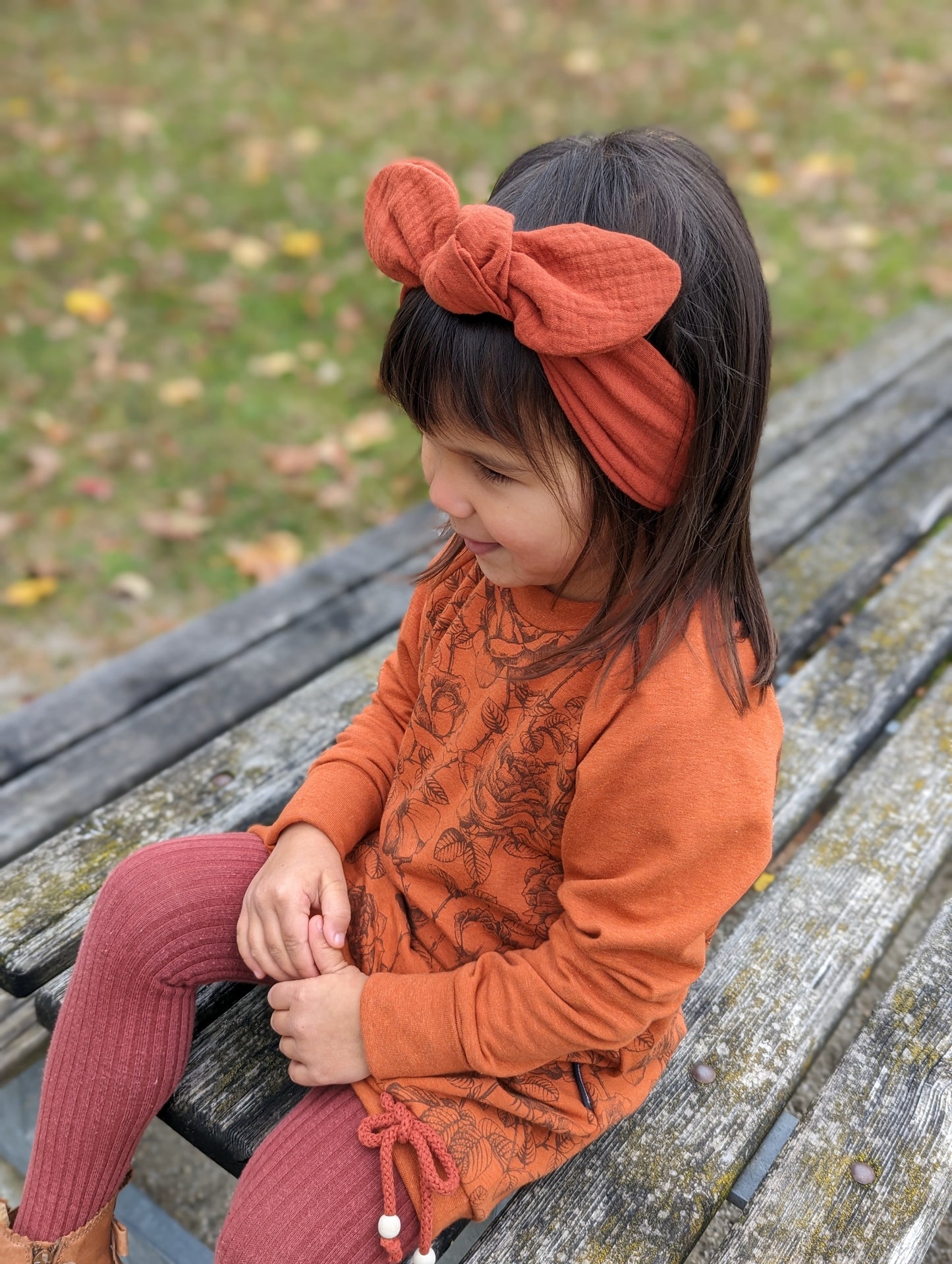 Sweatkleid | Rosen | Wintersweat
