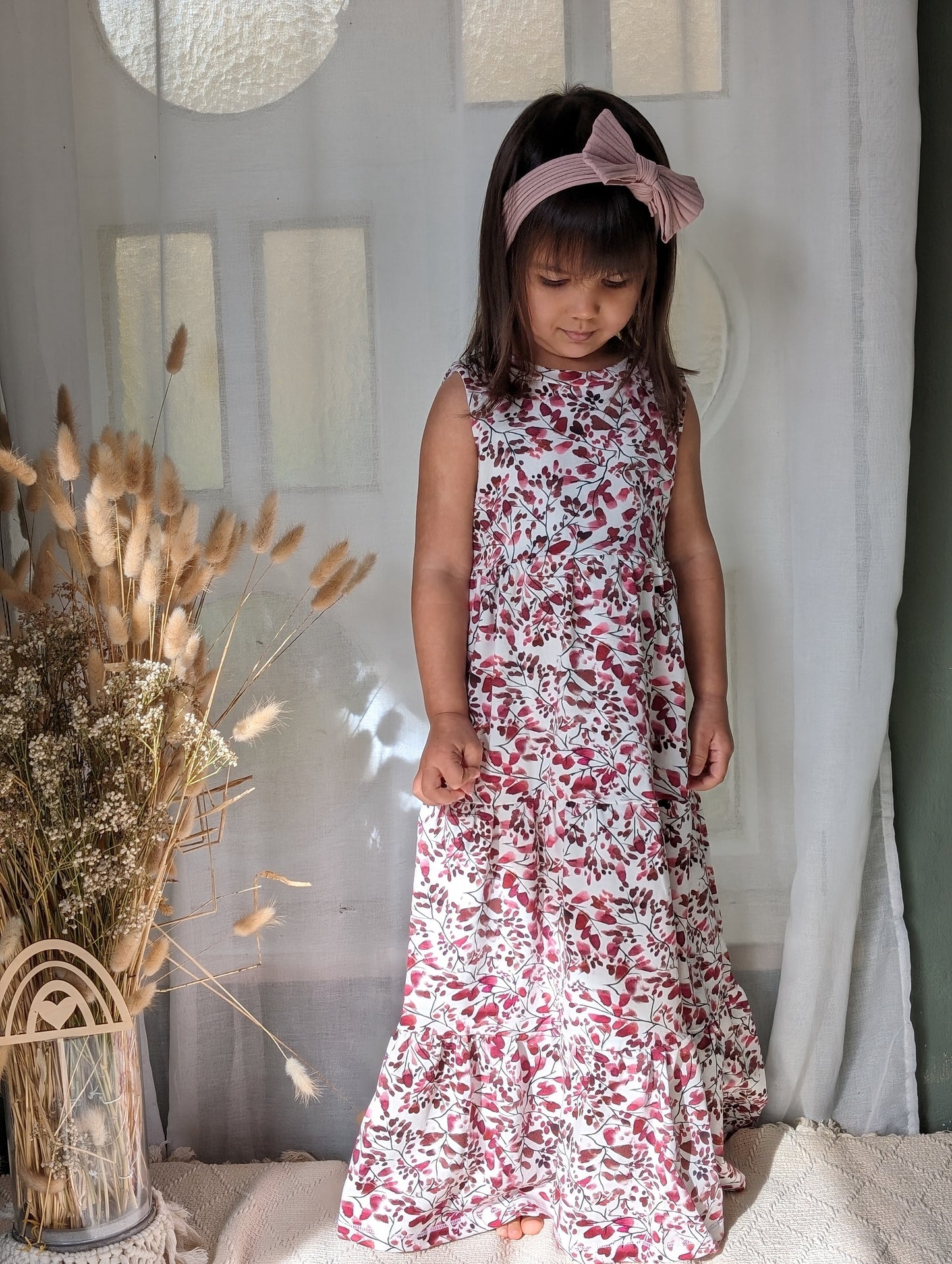 Kleid mit Schleife | Maxikleid | Midikleid