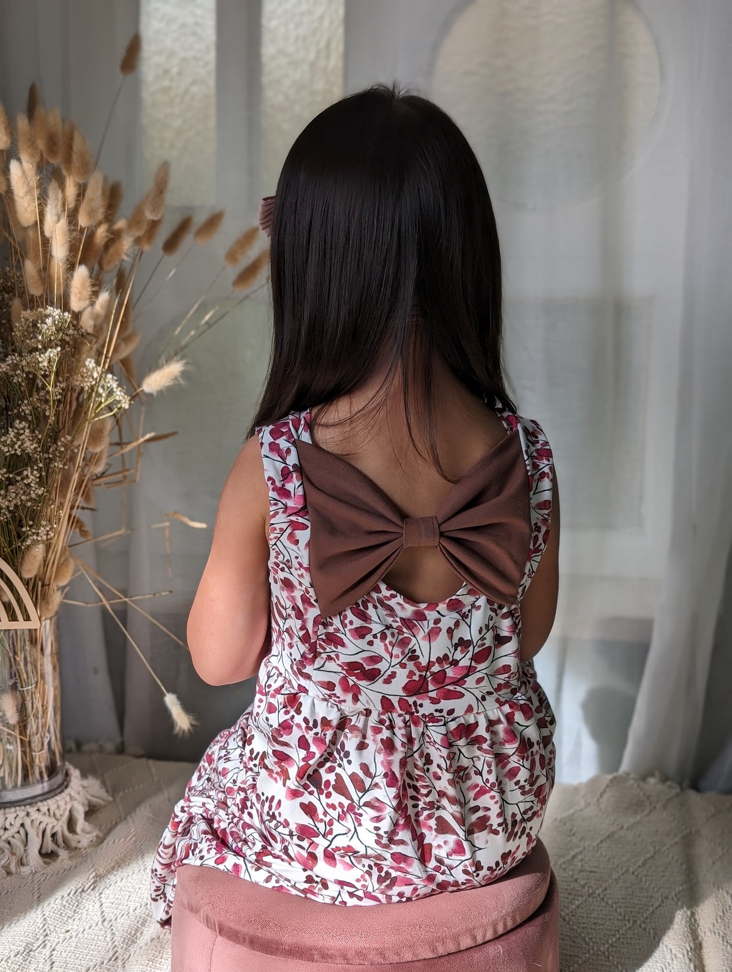 Kleid mit Schleife | Maxikleid | Midikleid
