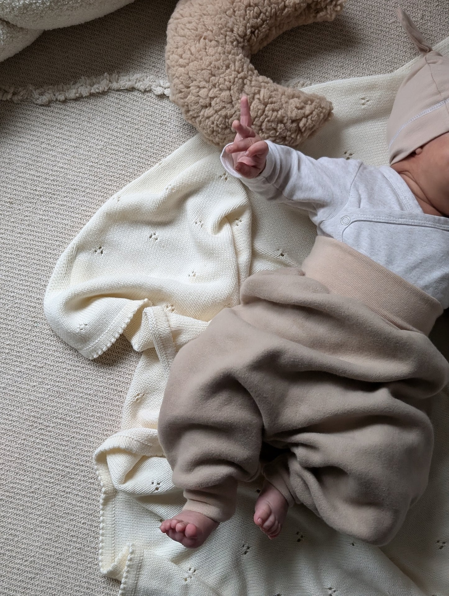 Winter Schlafsack mit Beinen | TOG 2,5 | Fleece 100% Baumwolle