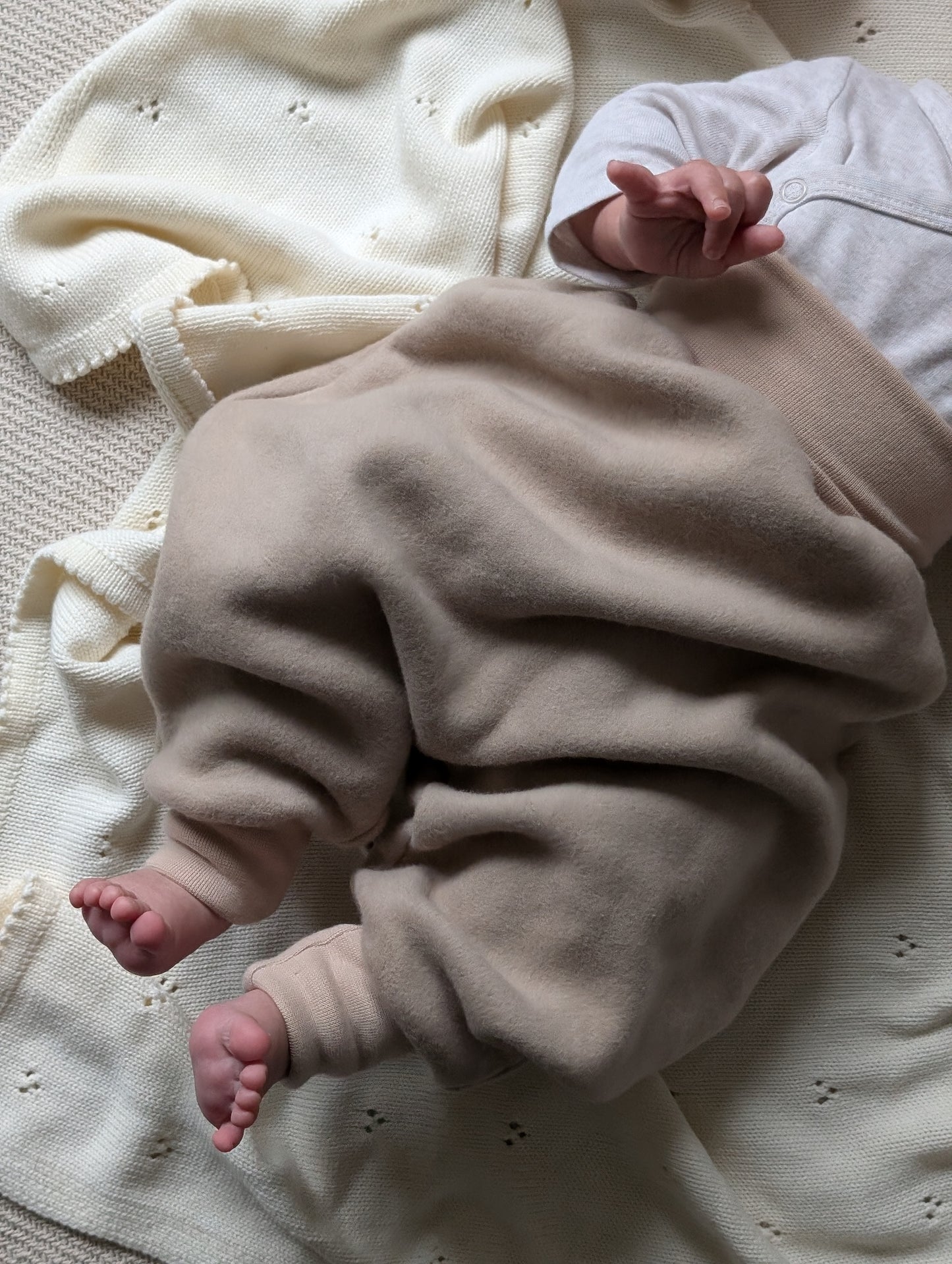Winter Schlafsack mit Beinen | TOG 2,5 | Fleece 100% Baumwolle