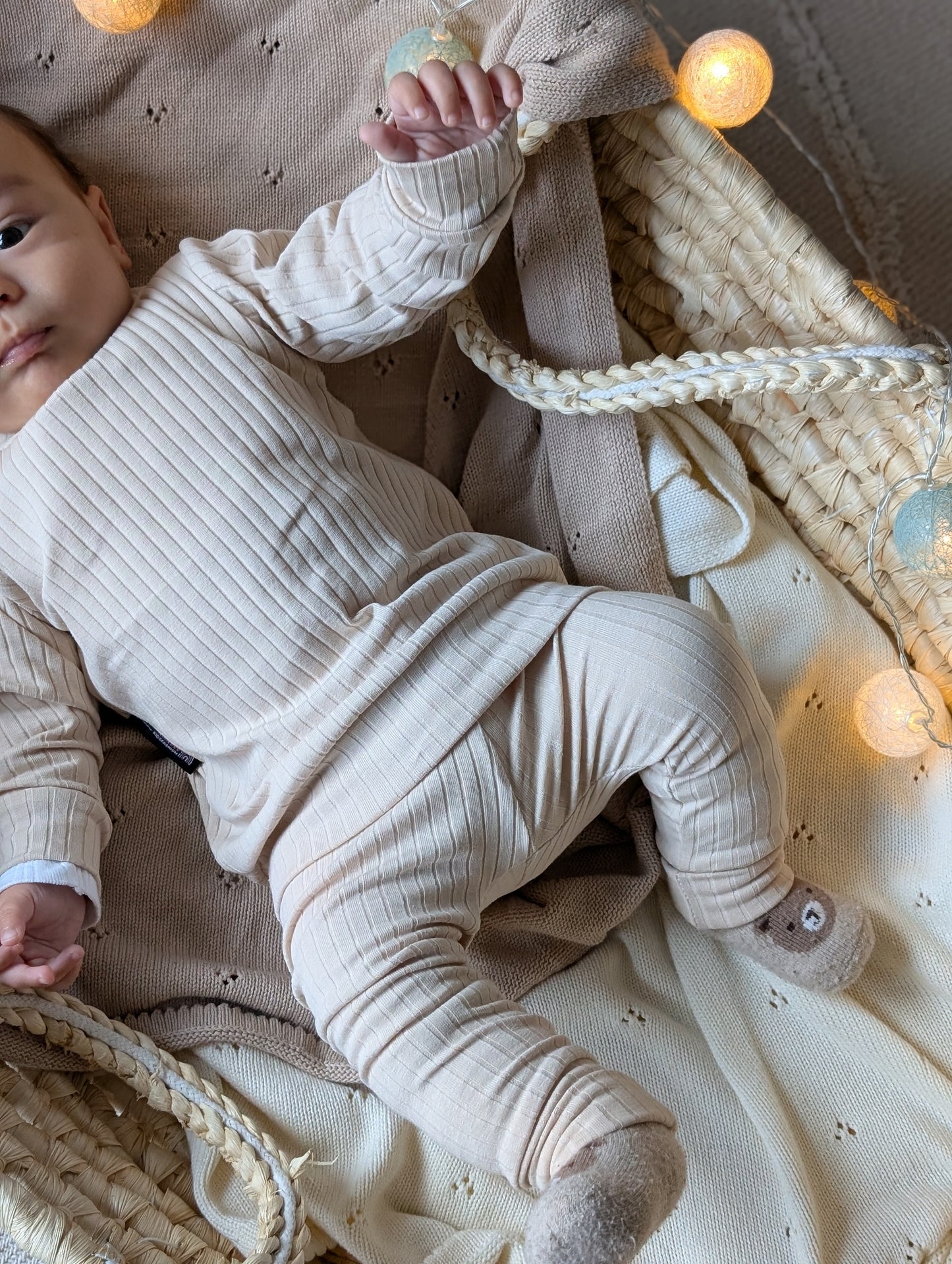 Dein Design | Super Soft | Babyhose mit Umschlagbund zum mitwachsen
