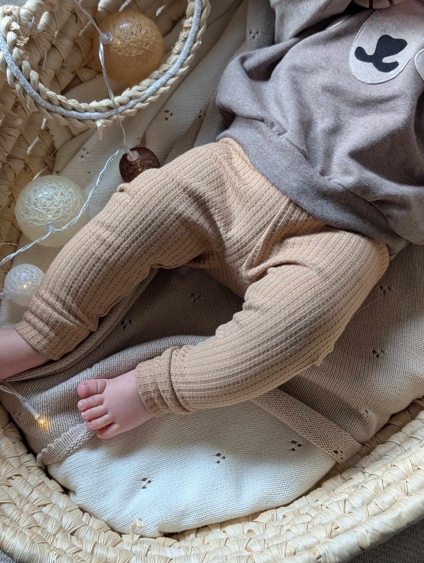 Dein Design | Basic Hose für Babys mit Umschlagbund zum mitwachsen