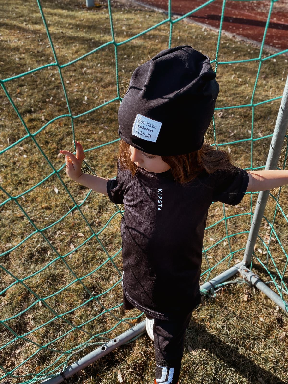 Dein Design | Roll-Up Sommer Beanie | Used-Look & Leder Label | Uni Farben