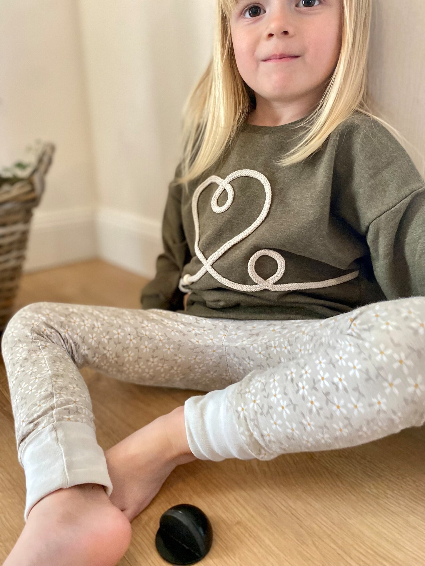 Skinny Fit | Blumen | Margeriten