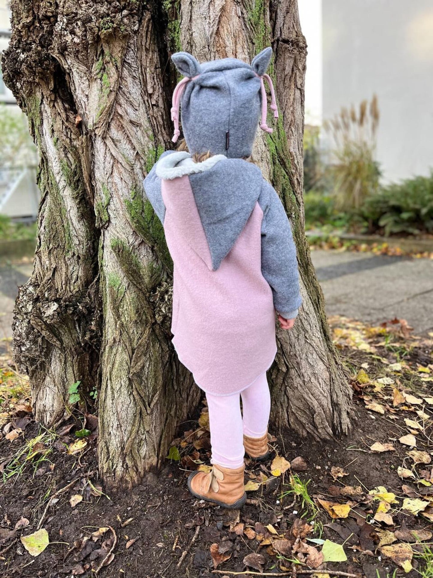SURPRISE | Wollwalk Hoodie| 100% Schurwolle Schafwolle