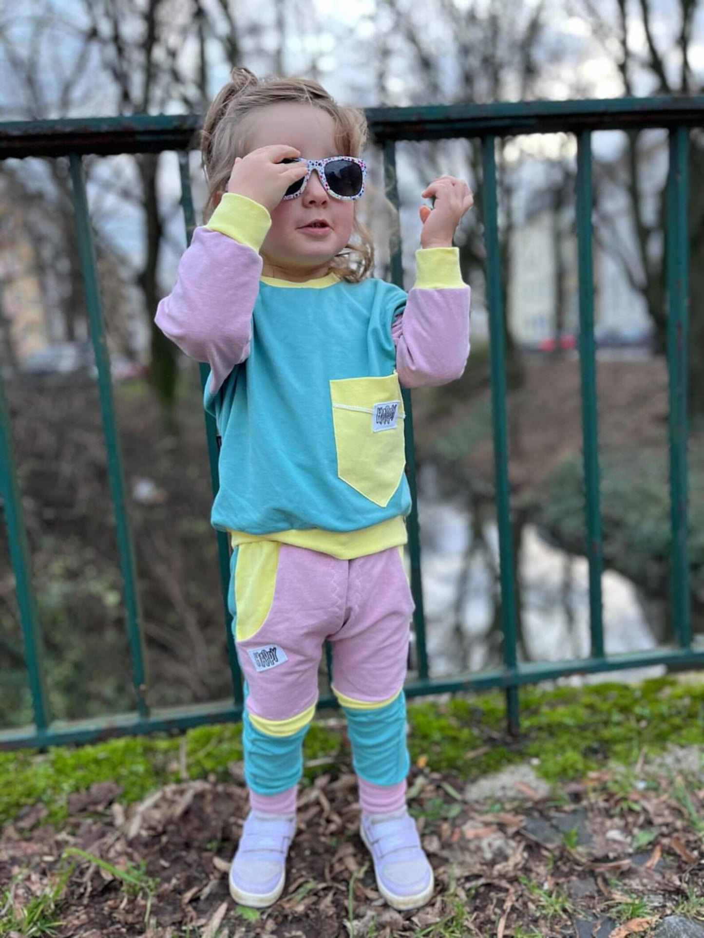 Regular Fit Jogger | Color Blocking | Happy