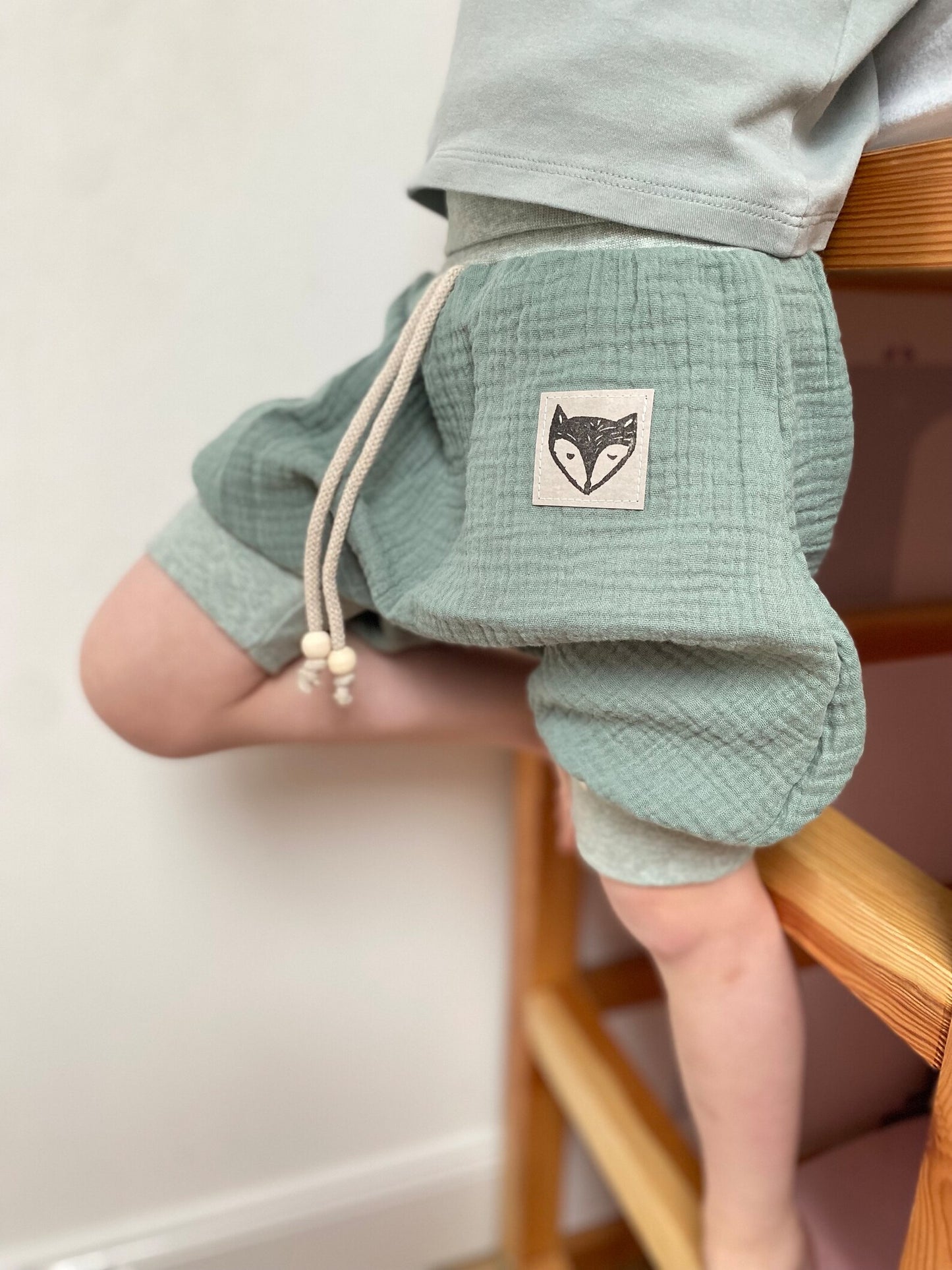 Loose Fit Shorts | Musselin | Fuchslabel