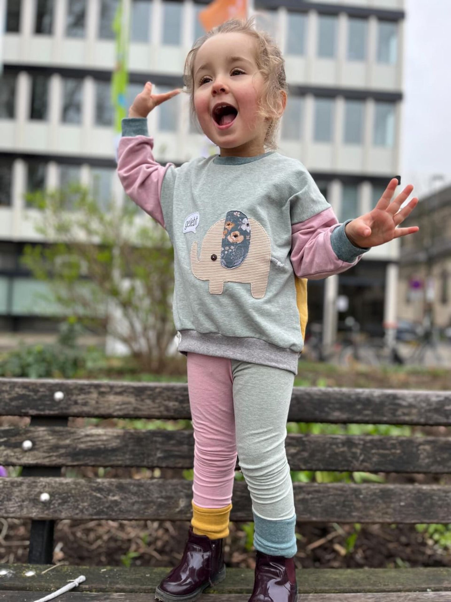 Skinny Fit | Color Blocking | Farbenfroh