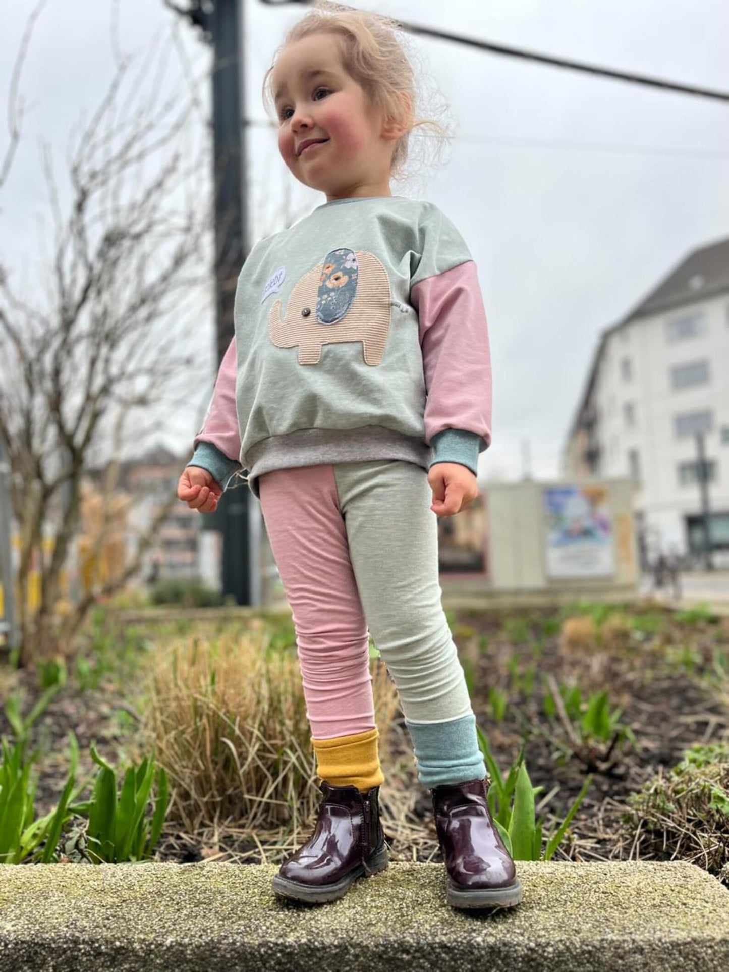 Skinny Fit | Color Blocking | Farbenfroh