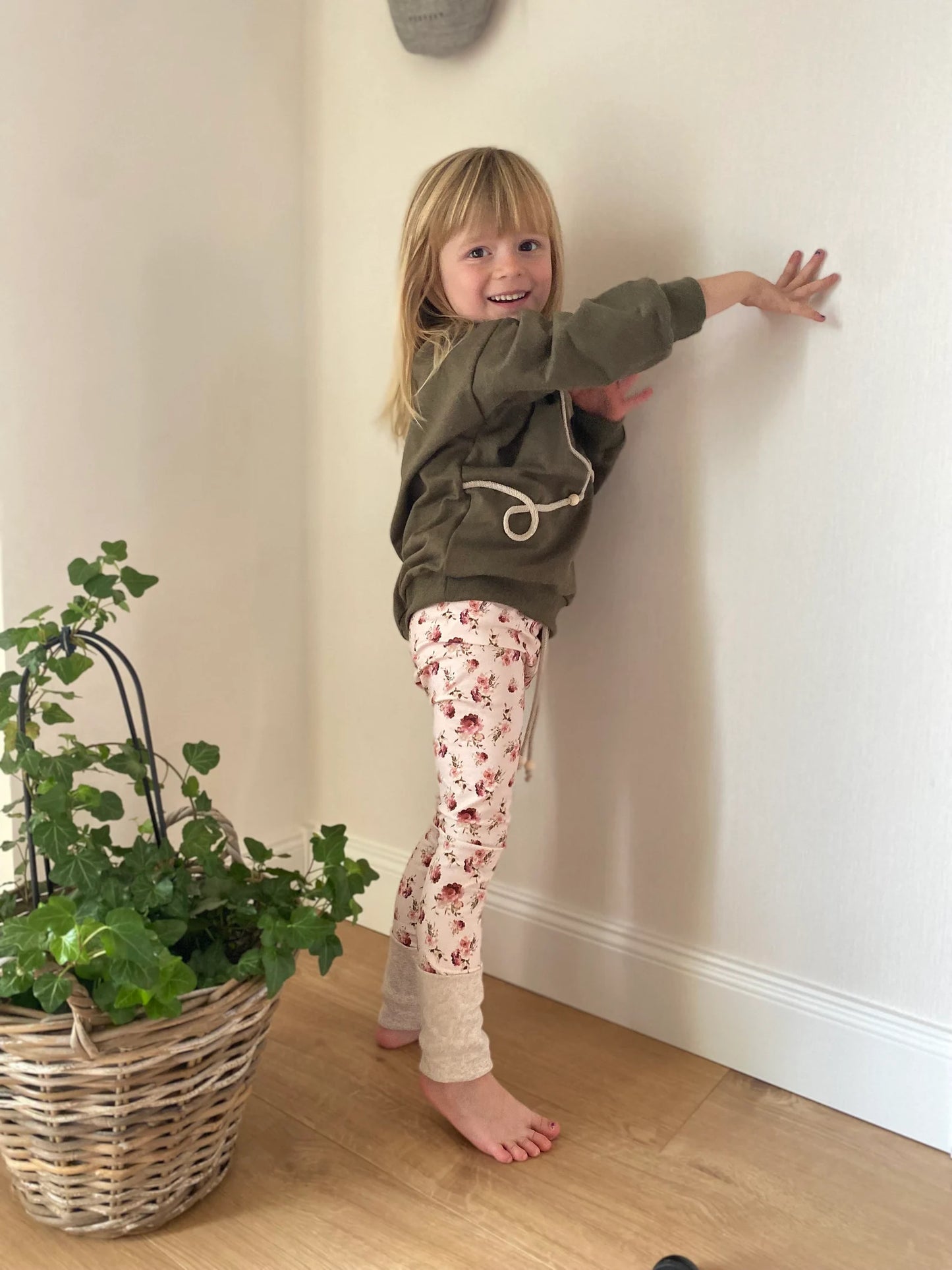 Skinny Fit | Blumen | Rosen