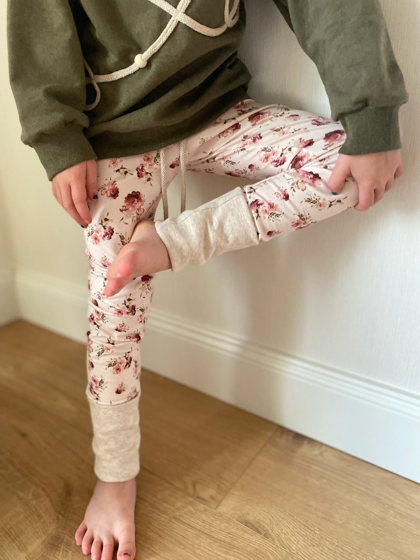 Skinny Fit | Blumen | Rosen