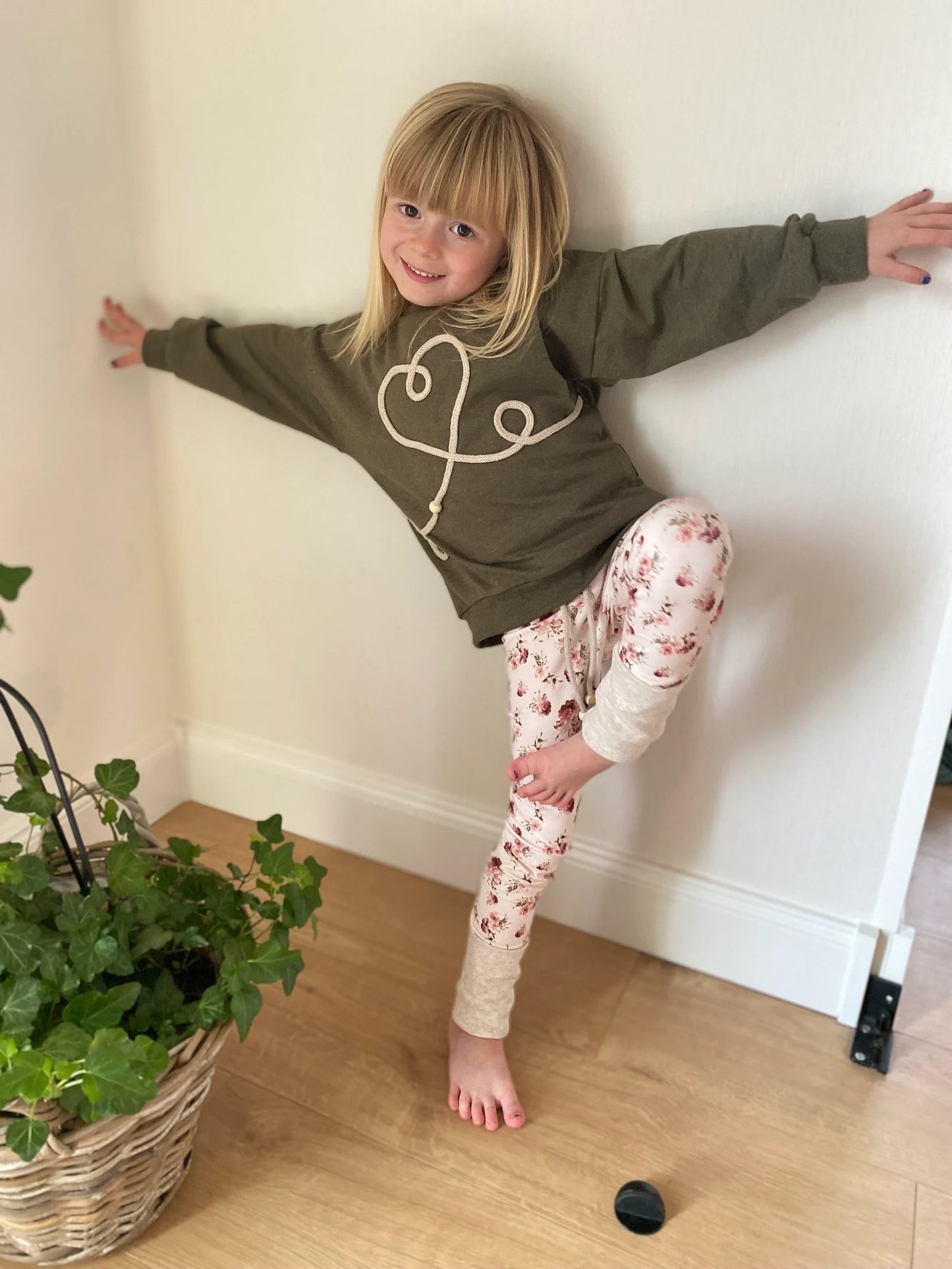 Skinny Fit | Blumen | Rosen