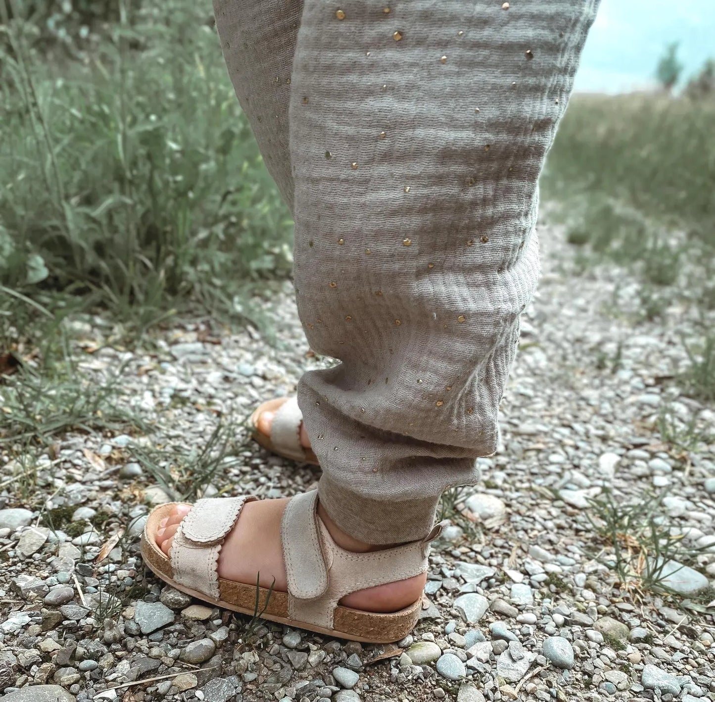 Musselinhose Glitzer | Goldene Punkte | Farbwahl