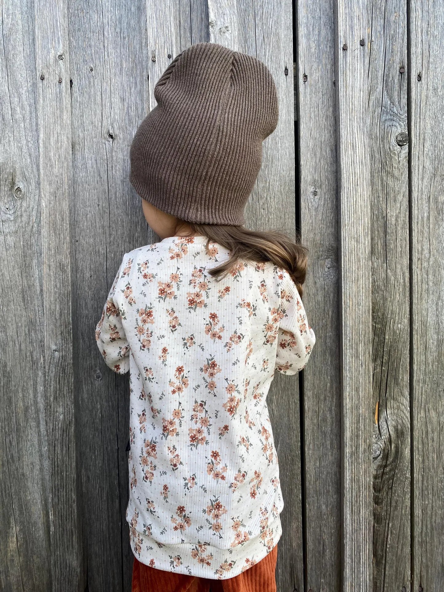 Longsleeve | Rippjersey | Blumen
