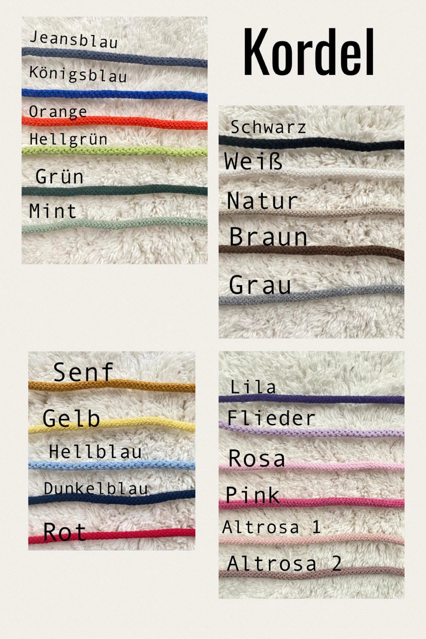 Dein Design | Musselinloop | Herz | Sommerloop