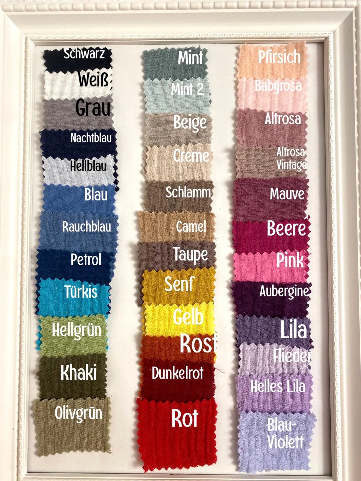 Dein Design | BASIC | Schlichte Musselin Schultüte 70 cm oder Geschwistertüte 35 cm