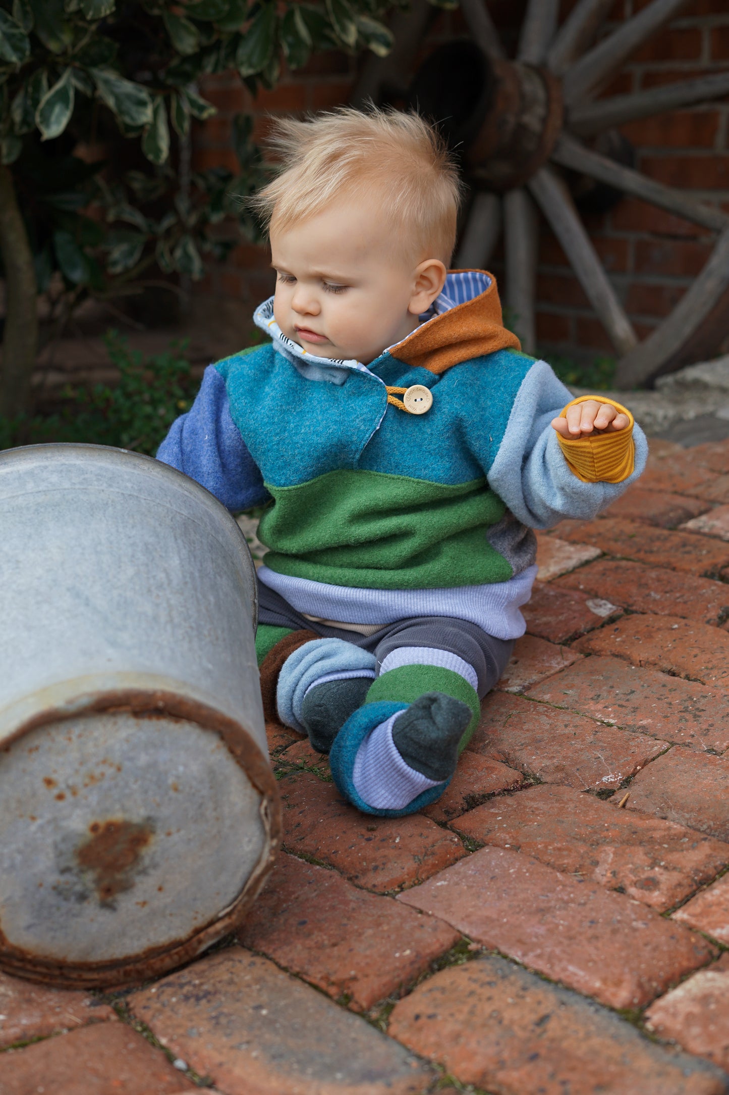 SURPRISE Troyer | RECYCLING | Wollwalk Windbreaker | 100% Schurwolle