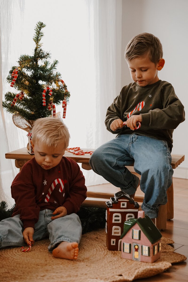 Dein Design | Oversized Sweater | Zuckerstange | Weihnachtspullover