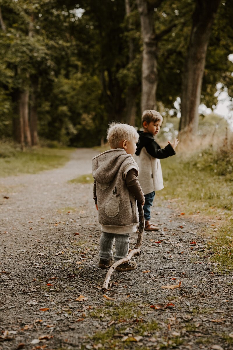 Wollwalk Weste Birne | Walkweste | Schurwolle