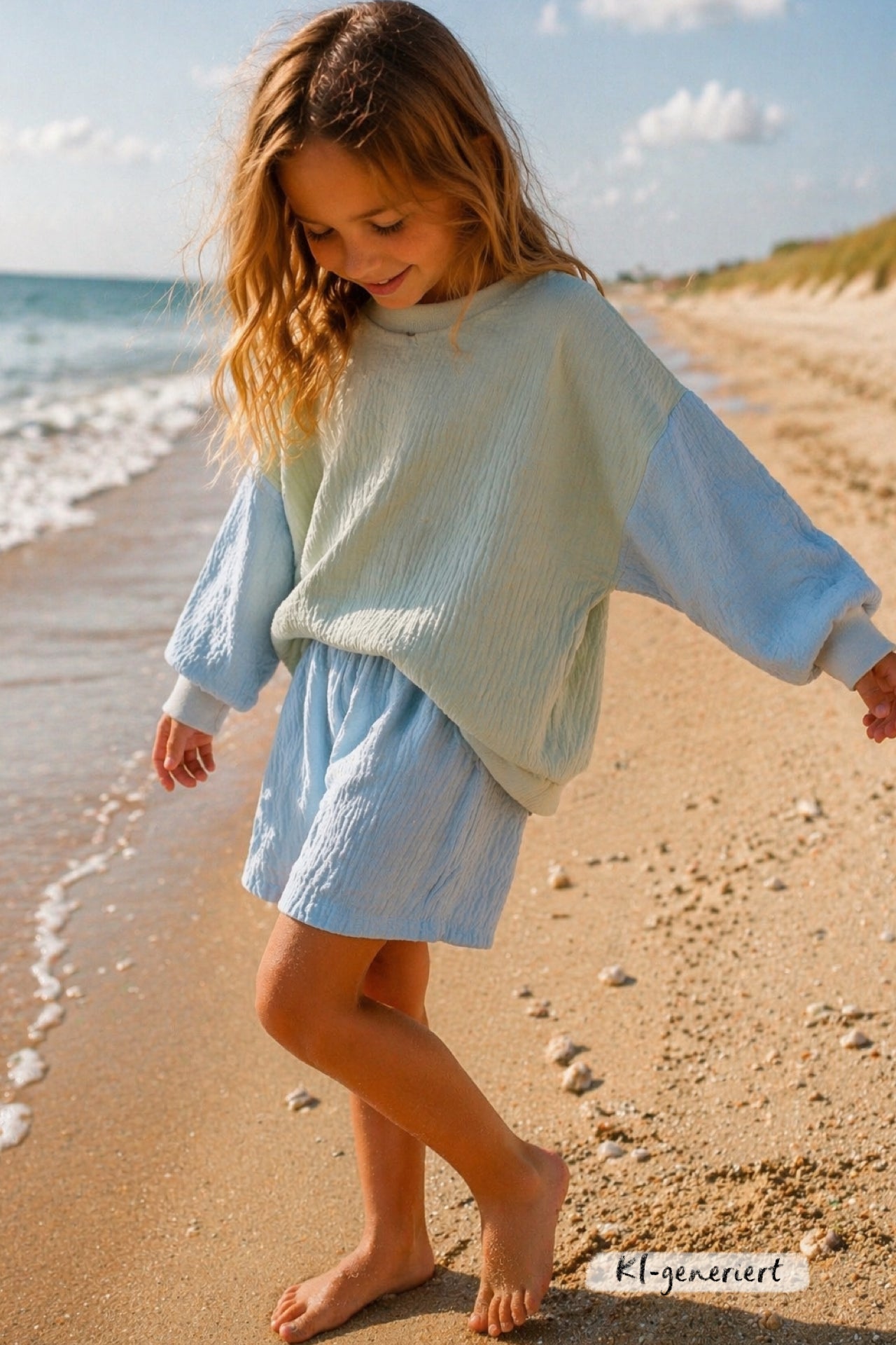 Musselin Shorts | kurze Hose für Mädchen, individuelle Farbwahl