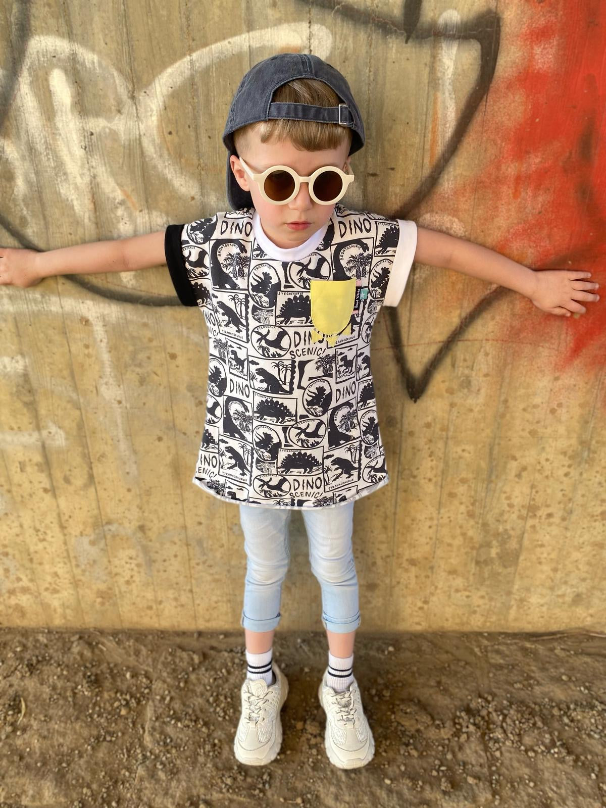 Oversized Shirt | Sun | Dino