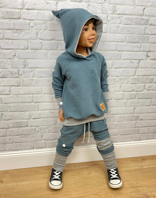 Raglan Sweater | Zwergenkapuze | Dino