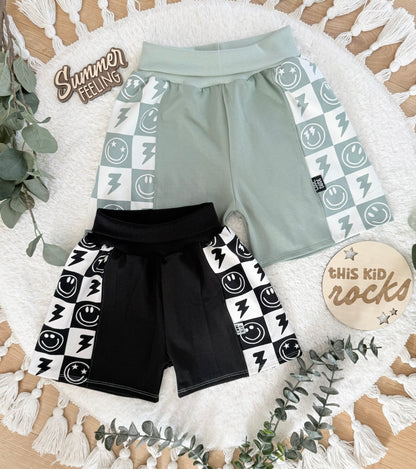 Smiley Shorts aus Jersey, kurze Hose für Jungen Farbwahl