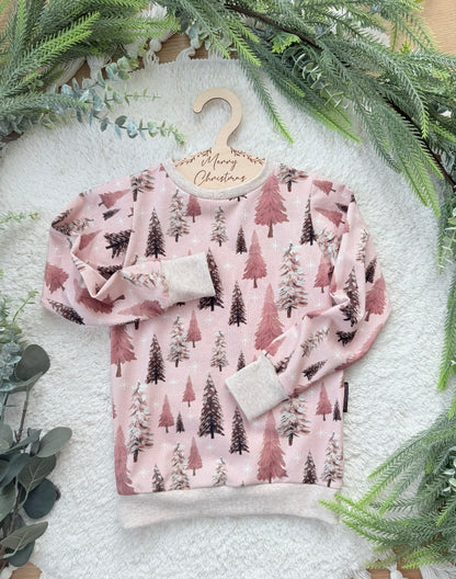 Longsleeve | Weihnachten Tannen