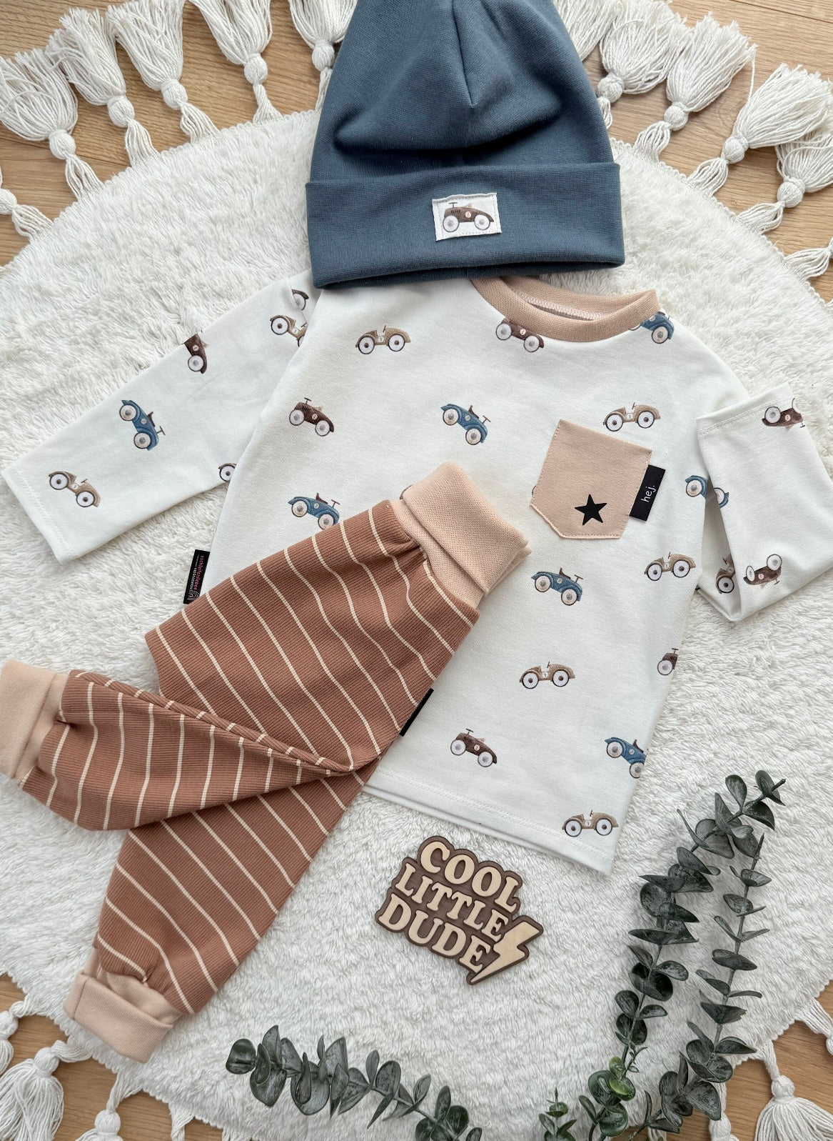 Loose Fit Jogger | Baumwolle Rippjersey