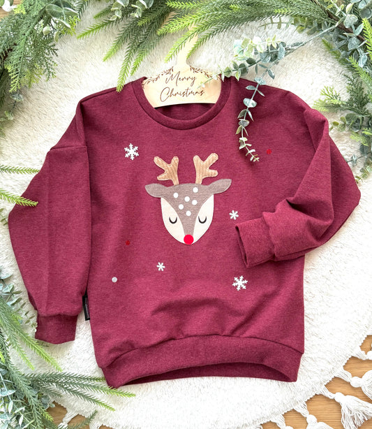 Oversized Sweater | Rudolph, the Red-Nosed Reindeer | Weihnachten