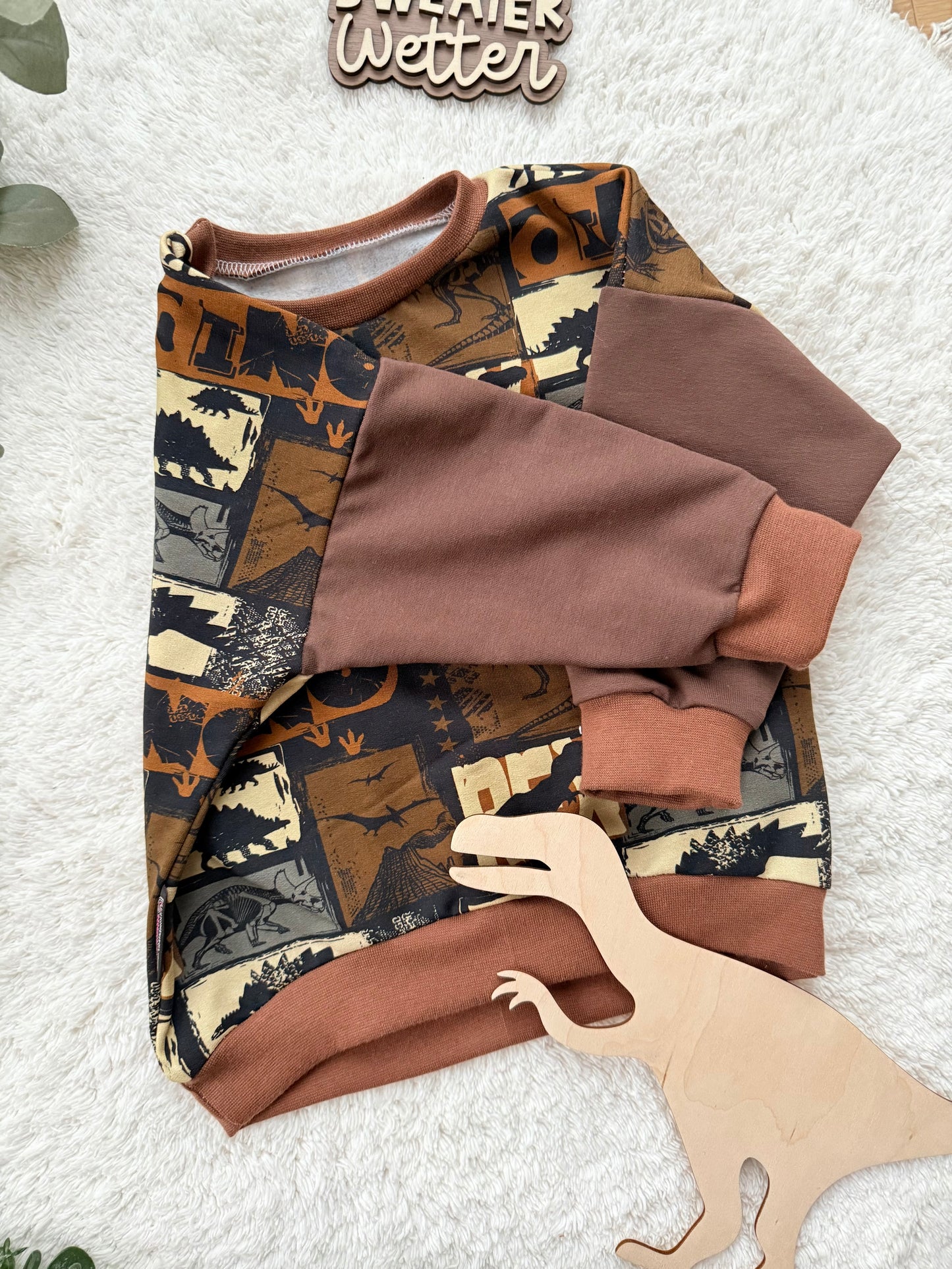 Oversized Sweater | Dino | T-Rex