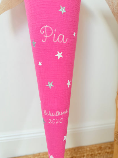Dein Design | Schultüte Sterne 70 cm | Vorname