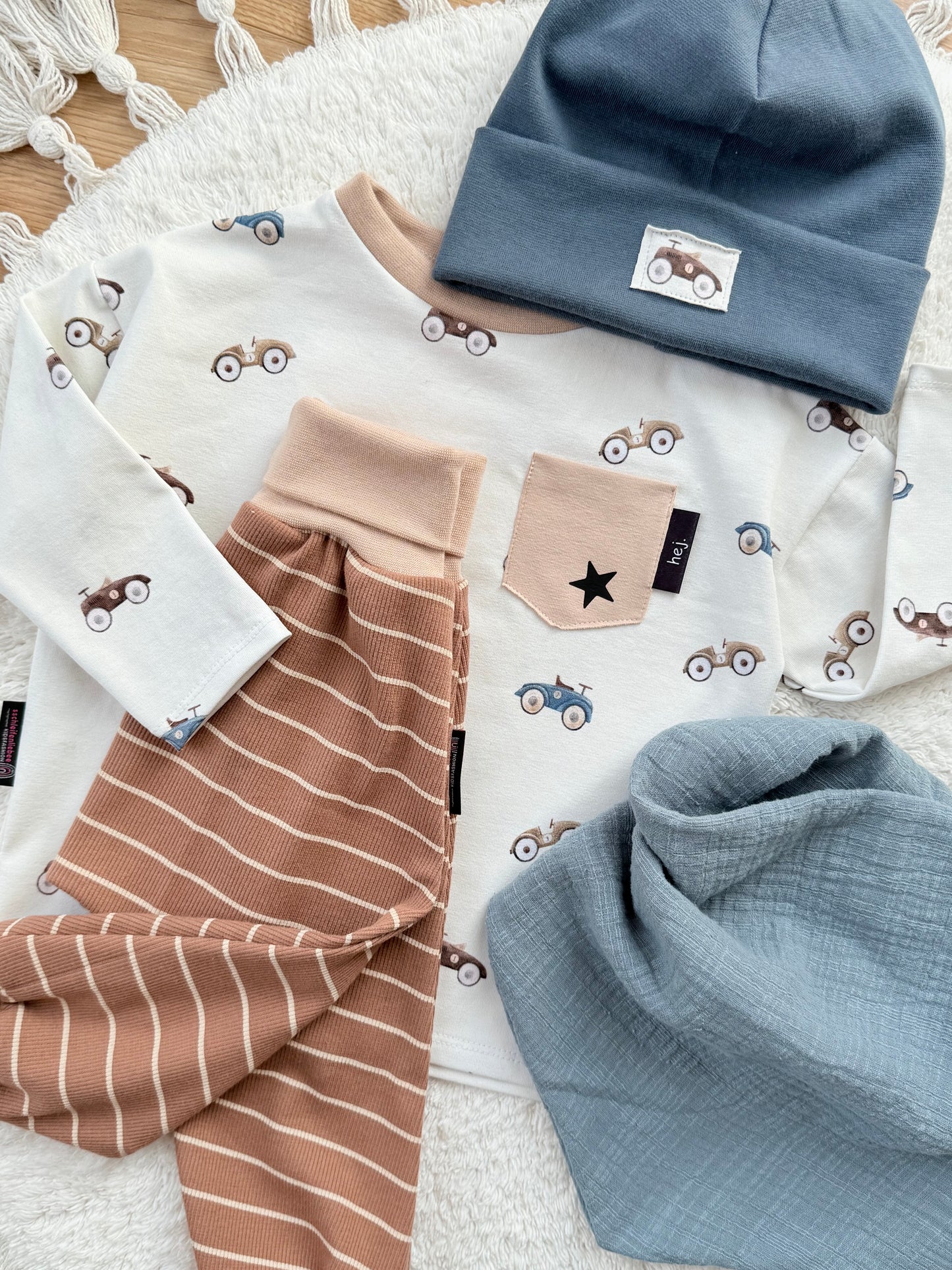 Loose Fit Jogger | Baumwolle Rippjersey