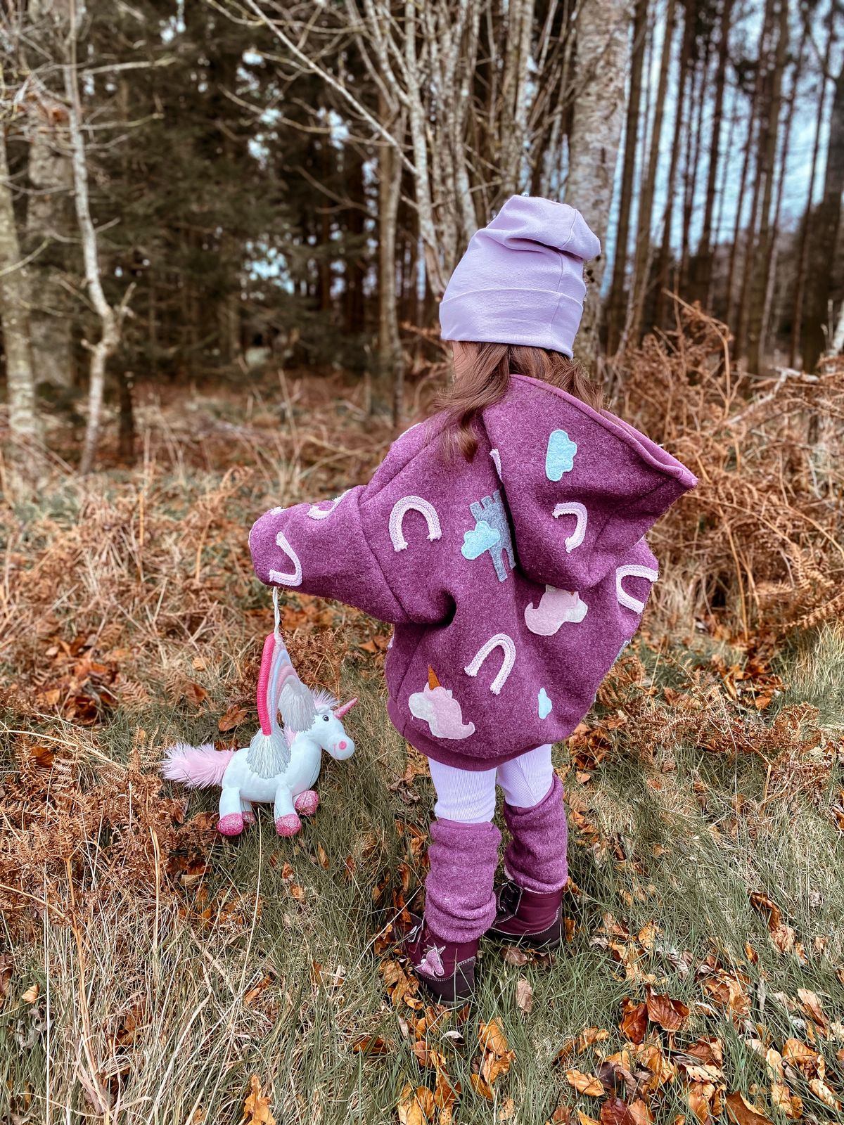 Oversized Windbreaker | Märchen | 100% Schurwolle