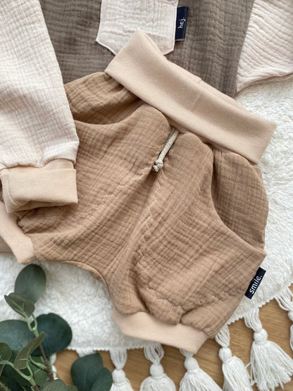 Dein Design | Shorty Buxe | Musselin-Shorts | Farbwahl