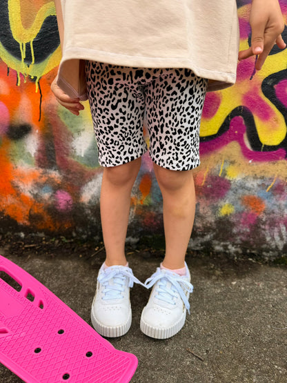 Individuelle Leggings oder Radlerhose für Mädchen aus Rippjersey – 7/8 Leggings mit Rollsaum, bequem & elastisch