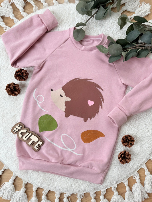 Raglan Sweater | Applikation Igel
