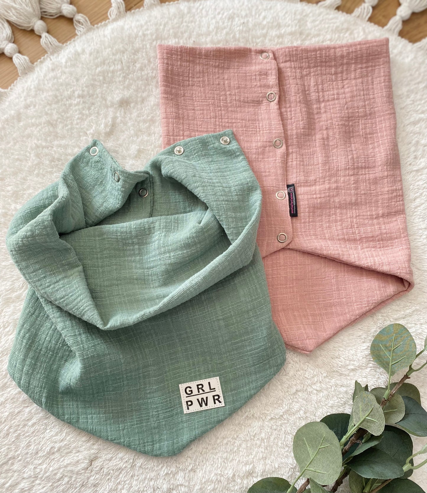 Dein Design | Loop | Slub Musselinloop | Frühling Herbst