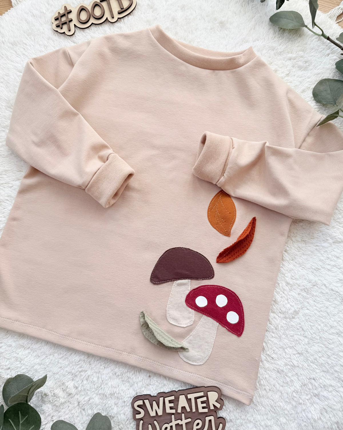 Langarmshirt „Herbstmoment“, weite Passform, Loose Fit, für Jungen