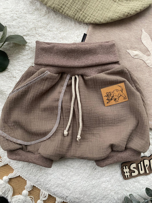 Dein Design | Shorty Buxe | Musselin-Shorts | Große Label Auswahl | Farbwahl
