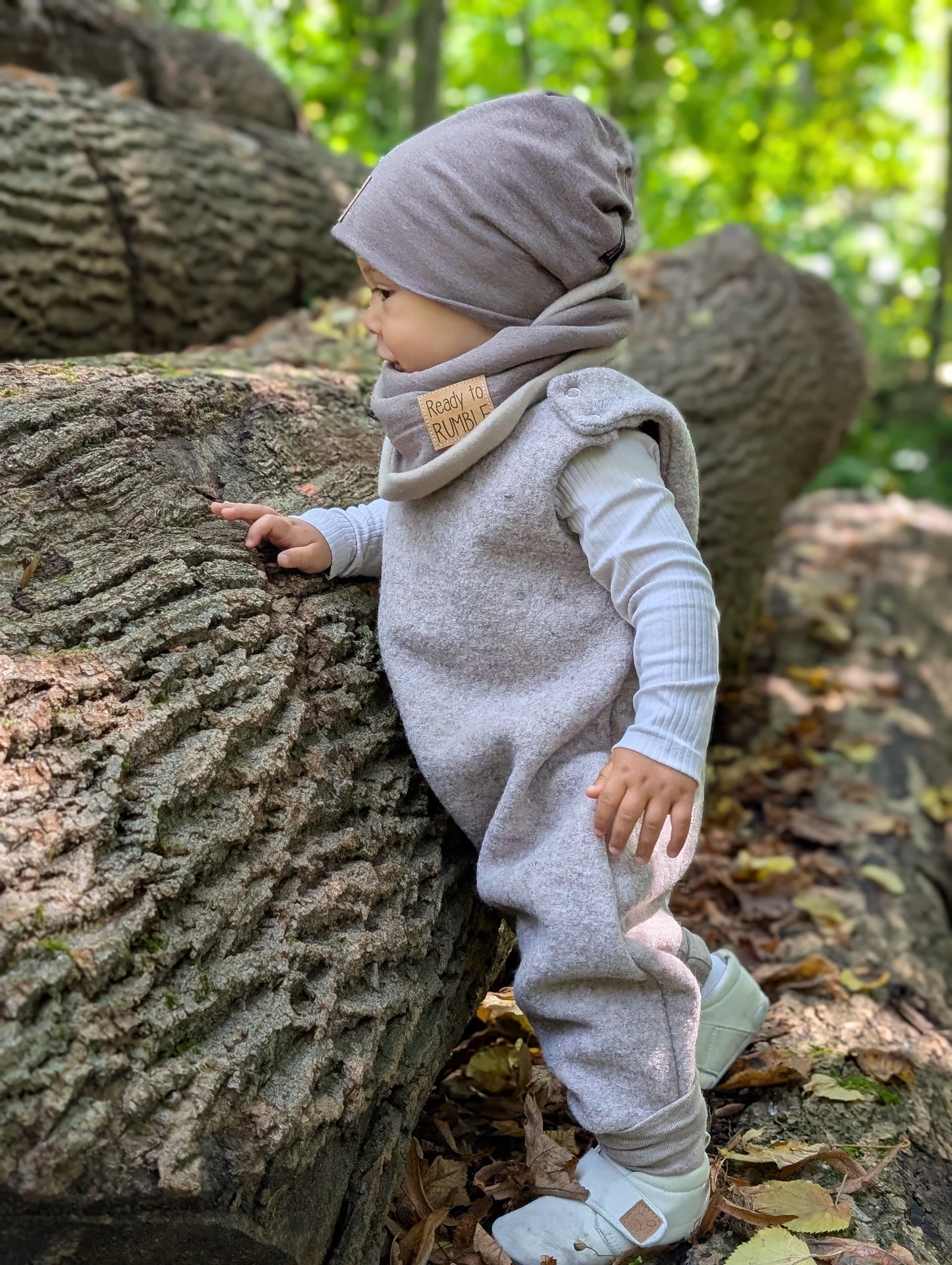 Dein Design | Wollwalk Jumpsuit | 100% Schurwolle Schafwolle