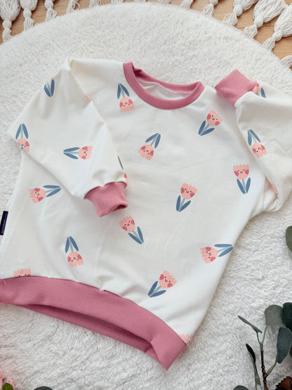 Oversized Sweater | Blumen