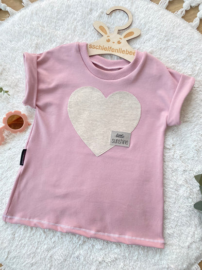 Dein Design | Oversized Shirt | Applikation Herz | Label Auswahl