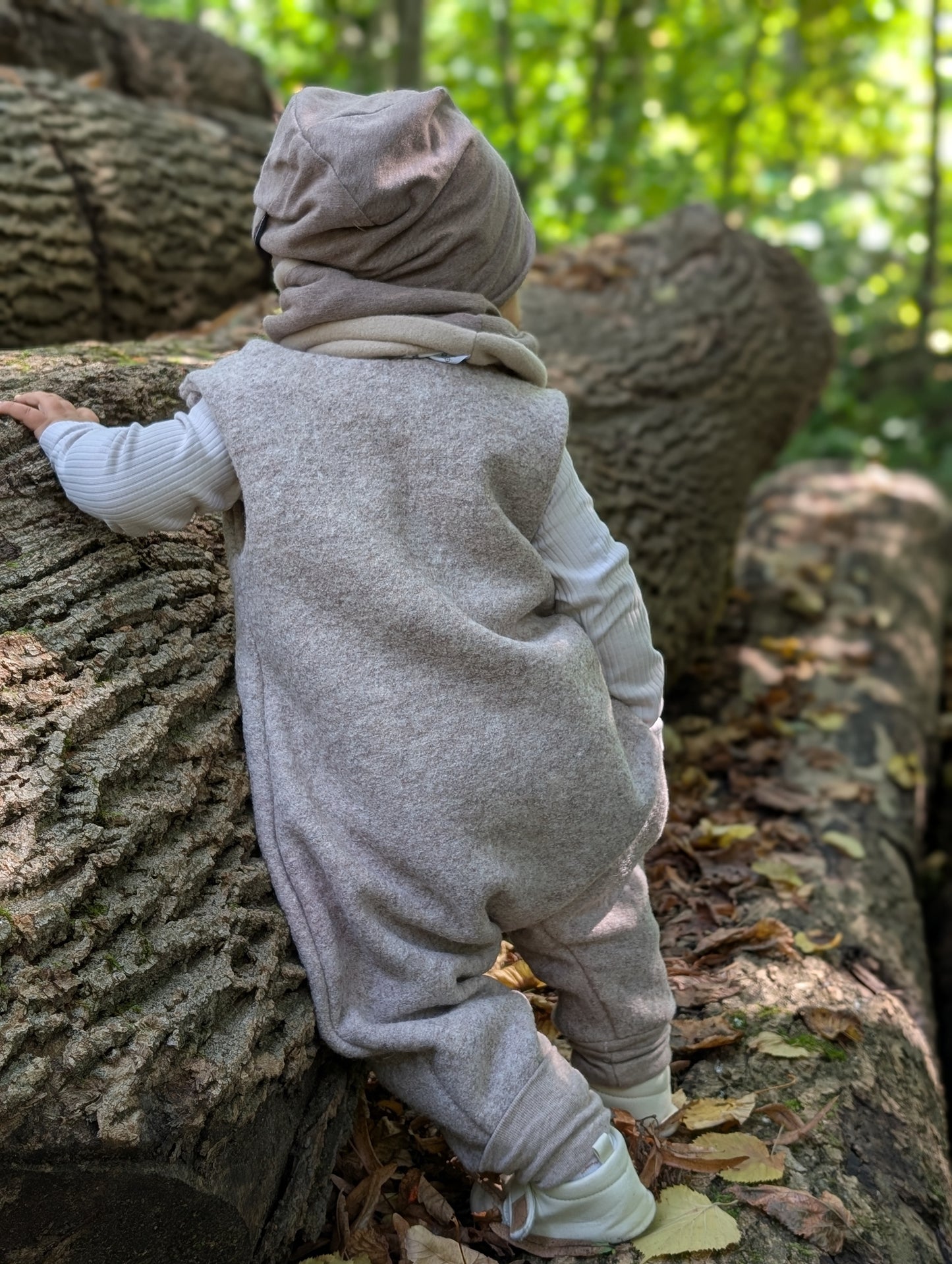 Dein Design | Wollwalk Jumpsuit | 100% Schurwolle Schafwolle