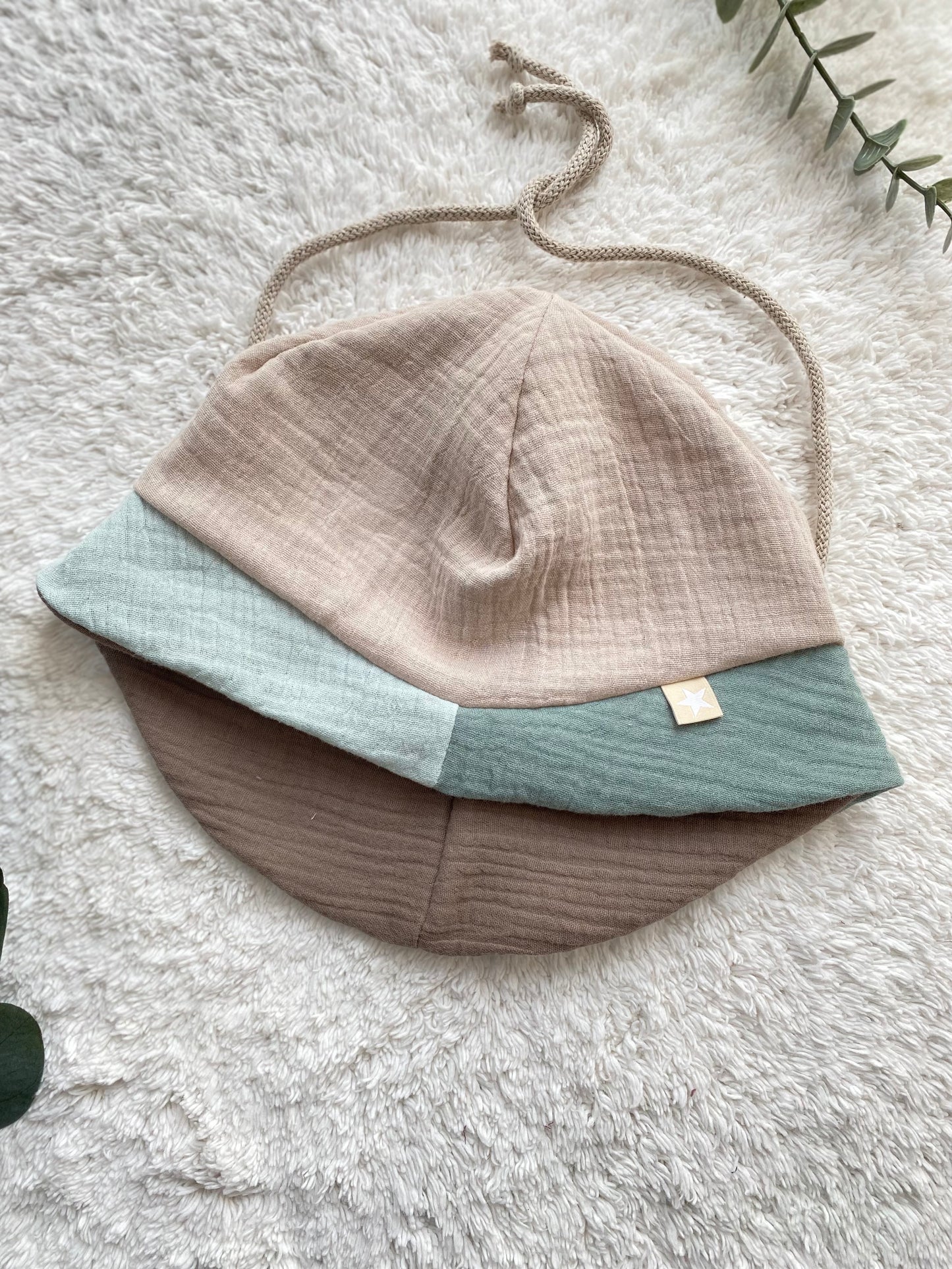 Dein Design Sonnenhut | Musselin | Color Blocking