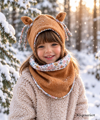 Surprise SET für Kinder | Wollwalk Wintermütze & Wollwalk Loop Jungen & Mädchen